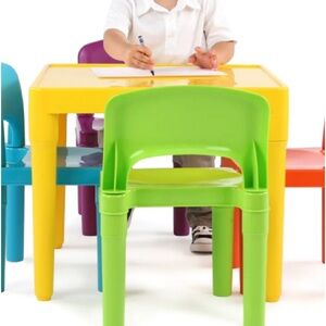 HumbleCrew plastic table set